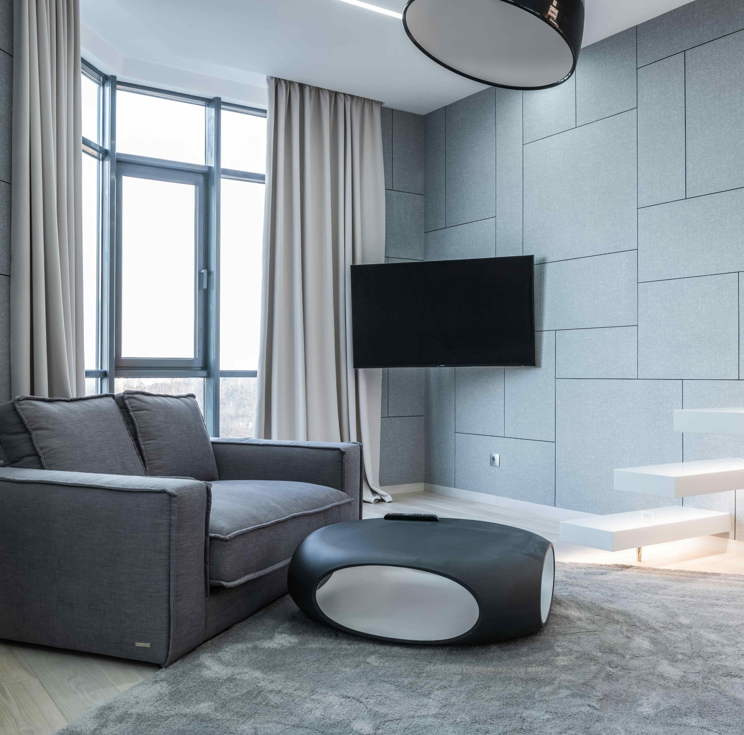 Corner TV Mounting Service in Ocala FL living room installation