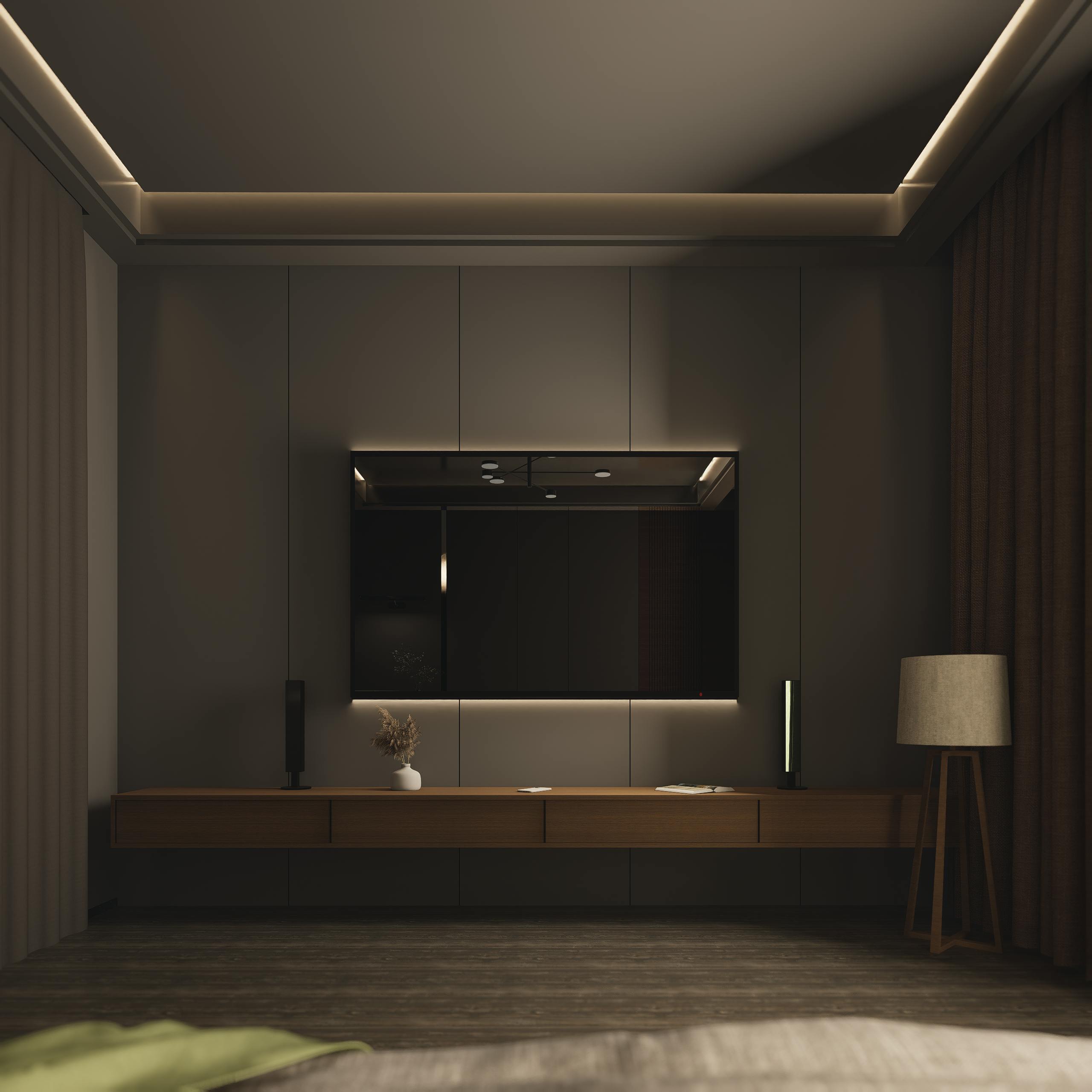 Professional floating entertainment center service in Ocala FL home