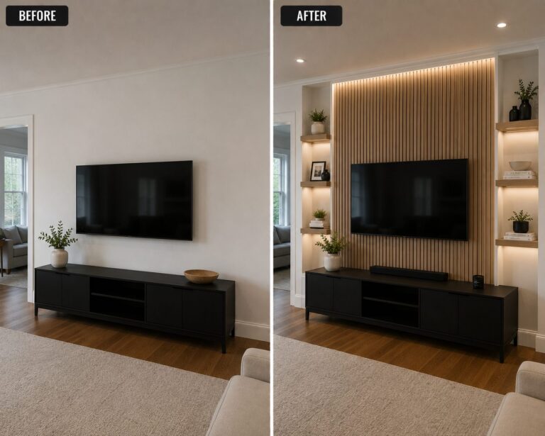 TV wall mounting and media room installation