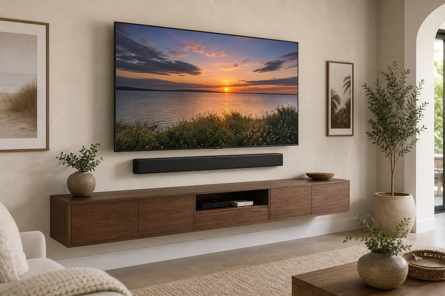 How Much Space Should Be Between a TV and Soundbar?