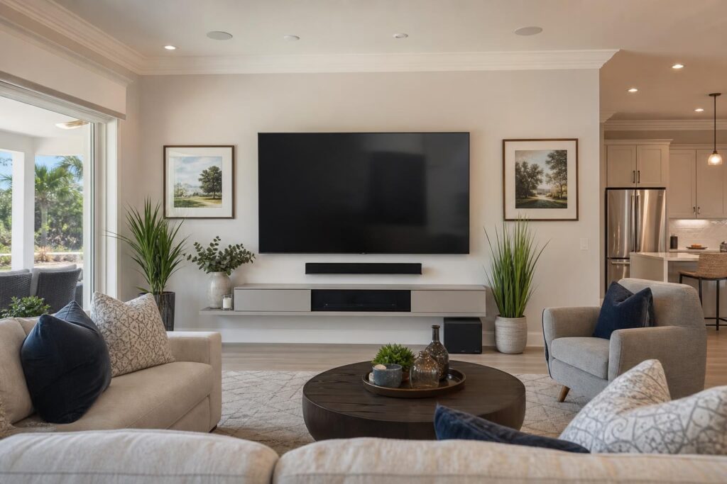 TV Mounting in The Villages: Plan a Cleaner, More Comfortable Living Room